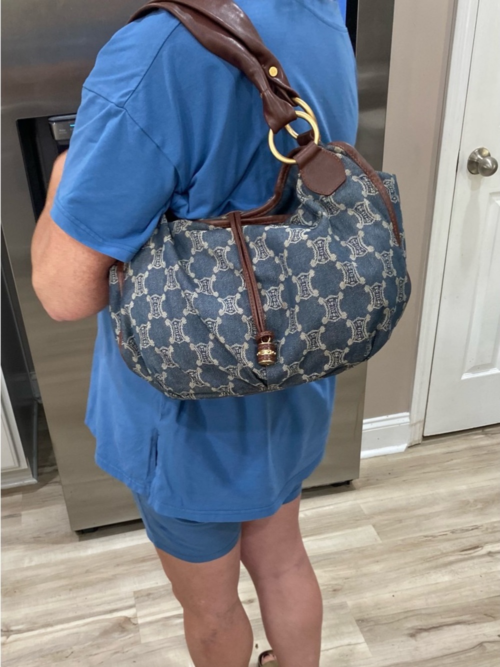 Celine Macadam Denim Bittersweet Bag - Picture 11 of 11